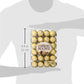 Ferrero Rocher Fine Hazelnut Chocolates Valentine'S Day Gift Box, 48 Count Individually Wrapped Candy, 600 Grams