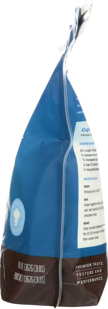 Cup4Cup Gluten Free Flour, 3 lb (3 Pound (2 Pack))
