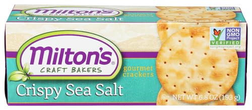 Generic Mil.tons Cracker Crispy Sea Salt 6.8oz (Pack of 8)