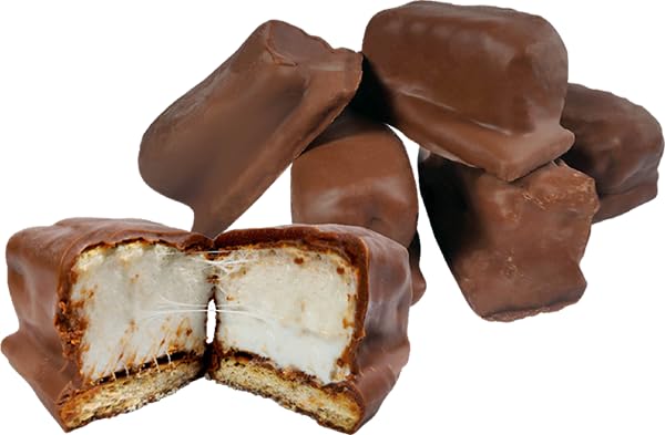Ready To Eat Fyre Peanut Butter S'Mores With Pre-Burnt Toasted Marshmallow - 2 6-Packs - 12 Smores