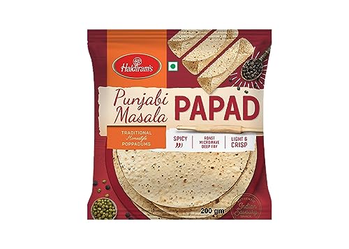 Haldirams Punjabi Masala Papad, 200G