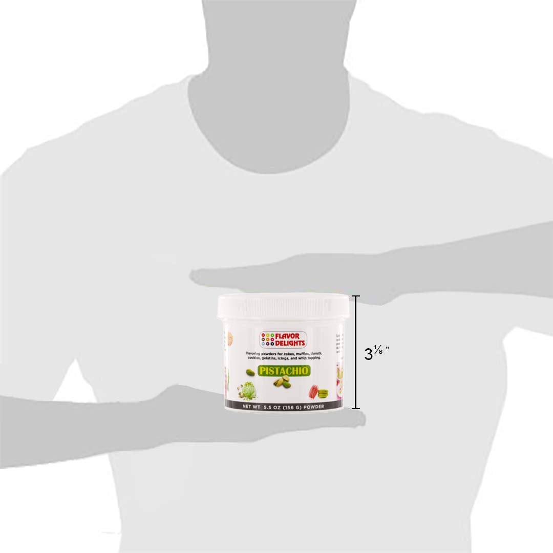 Angel Specialty Products Flavor Delights Flavored Powder Bakery Mix Pistachio