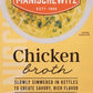 Manischewitz Chicken Aseptic Broth, Kosher, No Msg Added, 17 Ounces (Pack Of 12)