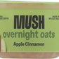 MUSH Overnight Oats - Apple Cinnamon - Good Source of Fiber, Non-GMO, Dairy Free, Gluten Free, 5oz