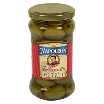 Napoleon Jalapeno Stuffed Olives (12X6.5Oz)