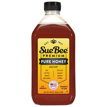 Sue Bee Pure Premium Honey From Usa Beekeepers, 5 Pound (Pack Of 3)