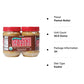 Kirkland Organic Creamy Peanut Butter U.S. Valencia Peanuts 28 Ounce Each Jar 2 Pack