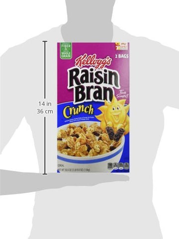 Kelloggs Raisin Bran Crunch (56.6 Oz), 56.6 Ounce