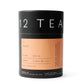 Dona single origin, premium blended teas conveniently packaged in plant-based sachets, canister of 12 sachets/teabags (Flirt)