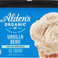 Aldens, Organic Vanilla Bean Ice Cream, 48 oz (Frozen)