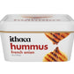 Ithaca French Onion Hummus, Non-GMO, Minimal Ingredients, 10oz