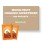 SweetLeaf Monk Fruit Sweetener Packets - Zero Calorie, Keto Friendly - 500 Count - Gluten Free