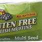 Food for Life Organic Gluten Free English Muffins, Multi Seed, 18 oz