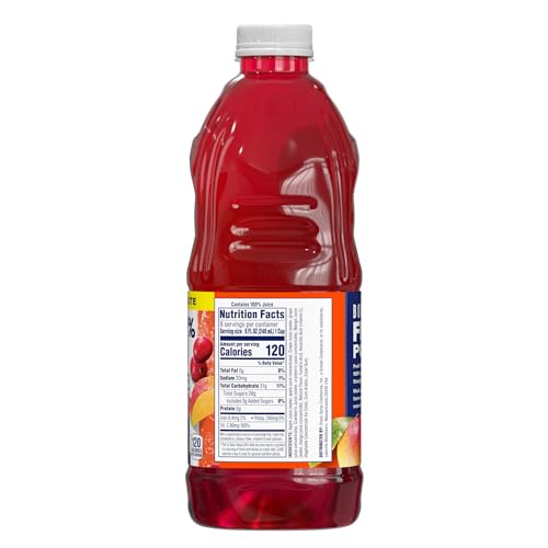 Ocean Spray 100% Juice Cranberry Mango Juice Blend  64 Fl Oz Bottle (Pack of 1)