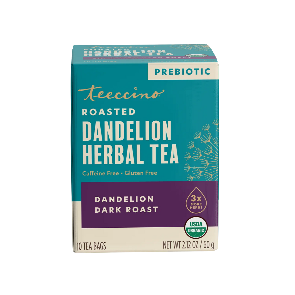 Dandelion Dark Roast Roasted Herbal Tea