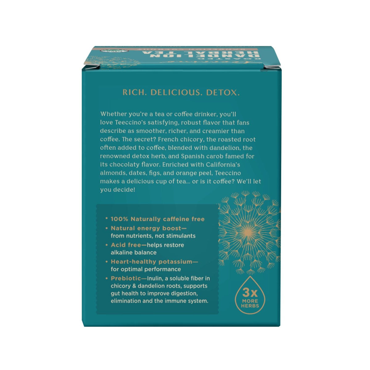 Dandelion Coconut Roasted Herbal Tea