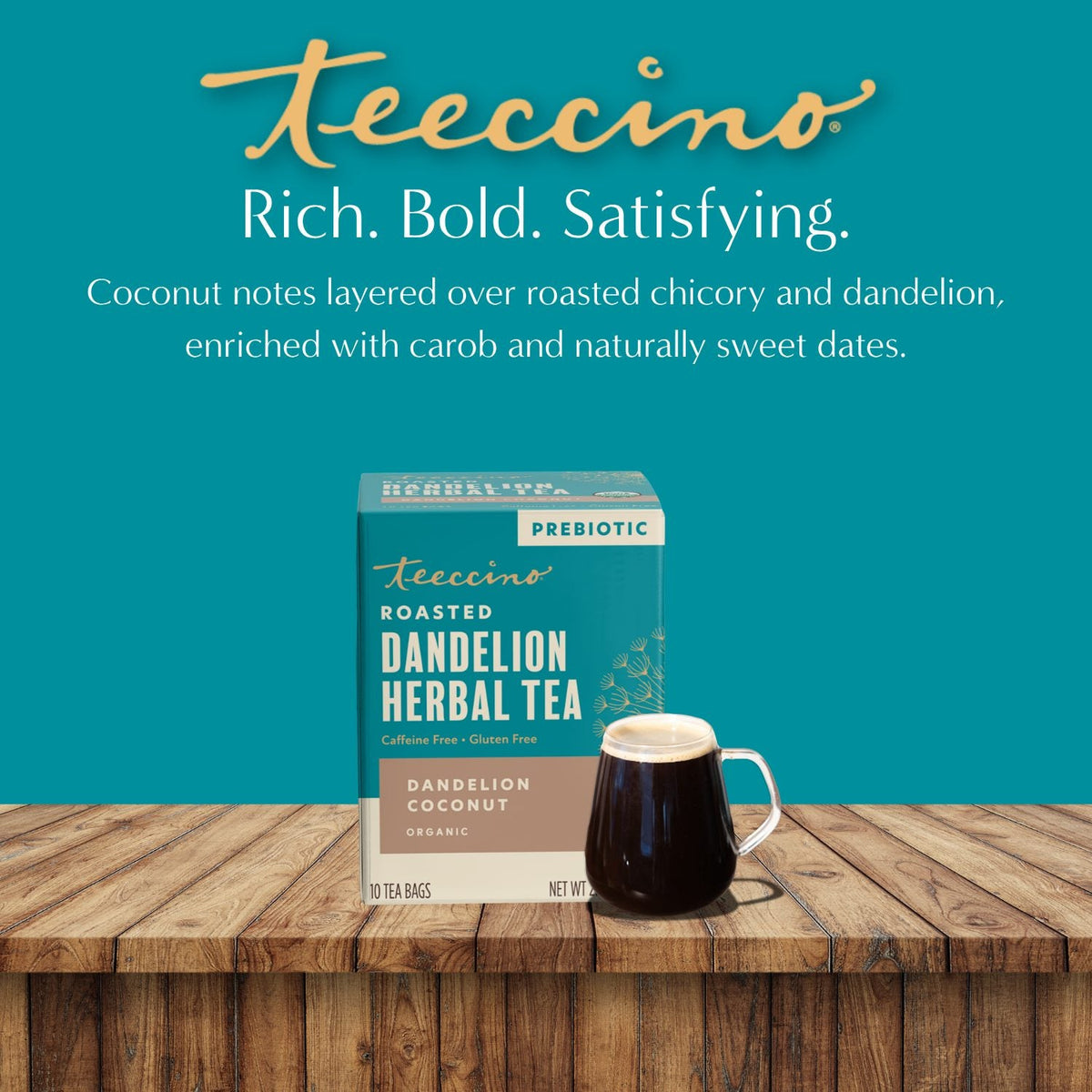 Dandelion Coconut Roasted Herbal Tea
