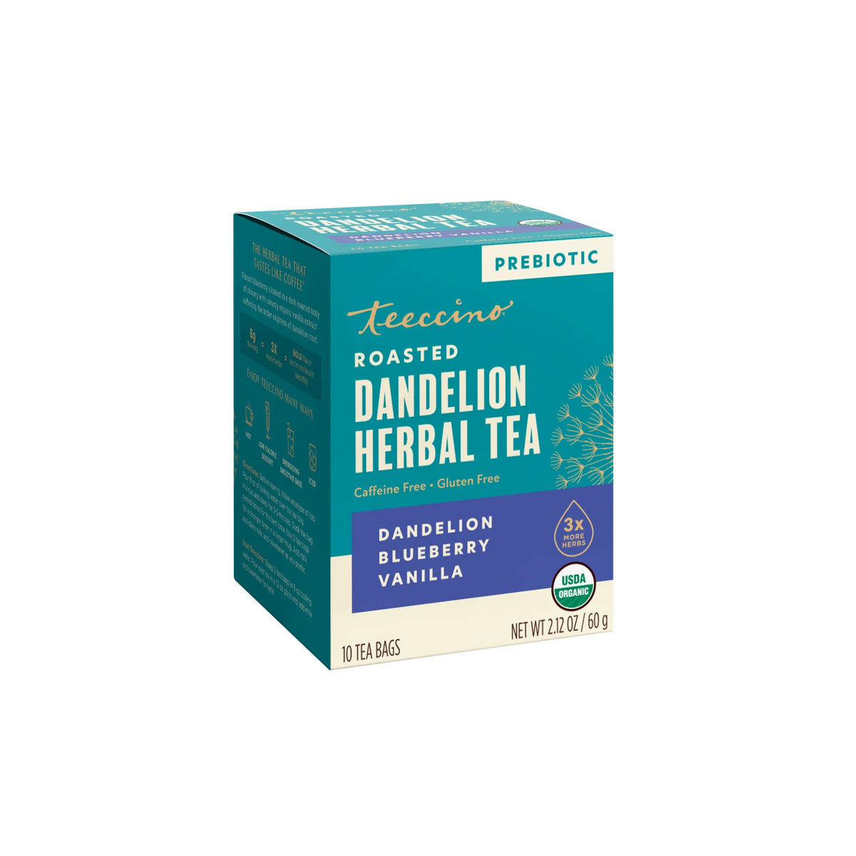 Dandelion Blueberry Vanilla Roasted Herbal Tea