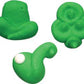 Edible, St. Pat's Royal Icing Charms Assortment - Size: 1/2", 400 pieces
