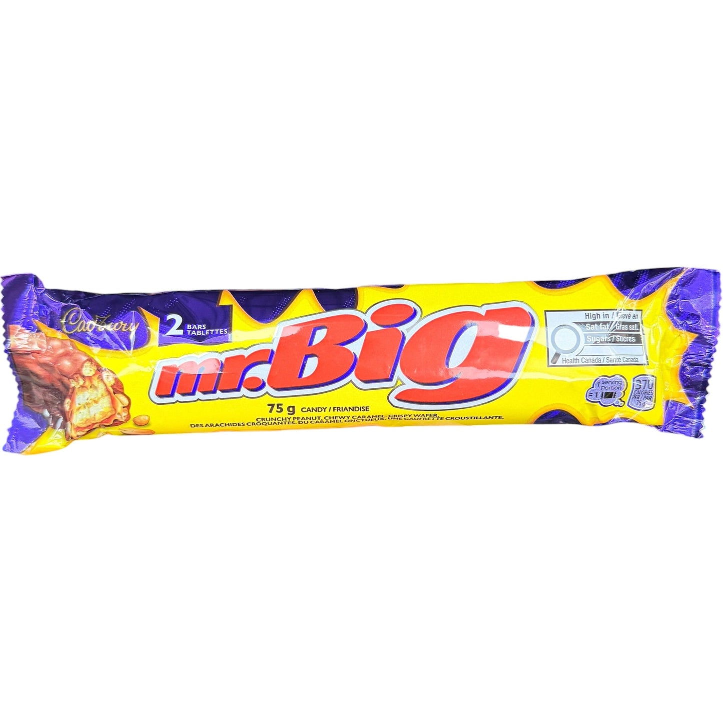 Cadbury Mr. Big King Size, Chocolatey Candy Bars