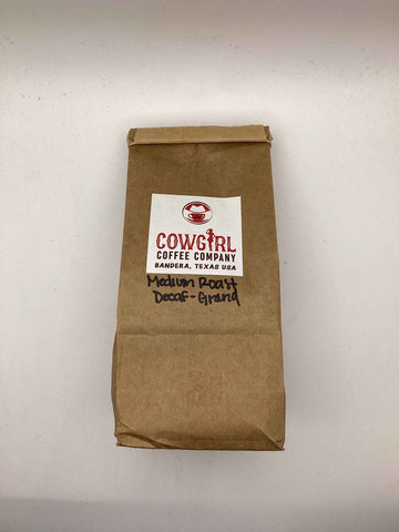 Cowgirl Coffee Co. Decaf Coffee Ground Bean