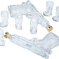 Pistol Gun Decanter & Pistol Shot Glasses Set - Holster