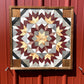 Amish Handmade Barn Quilt Wall Art – Reclaimed Barn Wood – 20.75” x 20.75”