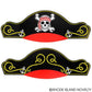 Paper Cardboard Pirate Hat, 12 hats per order