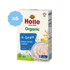 Holle Organic Whole Grain 4-Grain Cereal - 6 Pack