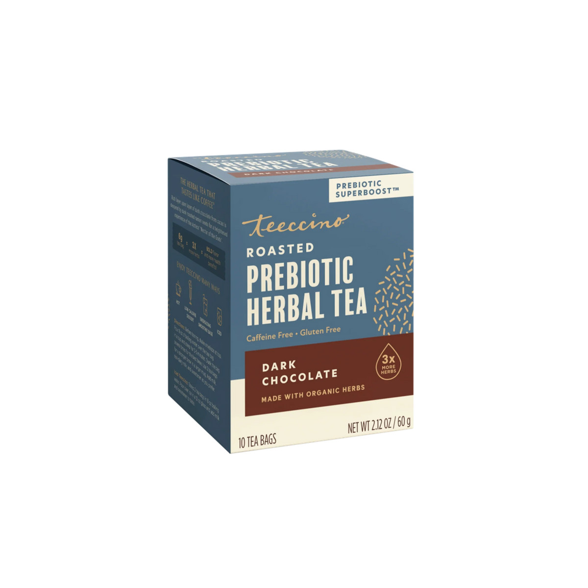 Dark Chocolate Prebiotic SuperBoost Herbal Tea