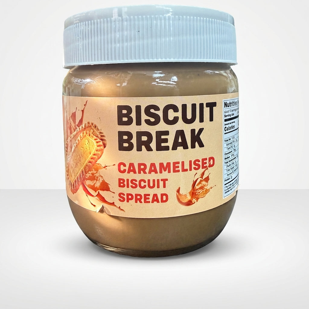 Biscuit Break Caramelised Biscuit Spread 13.4 oz - Smooth Cookie Butter