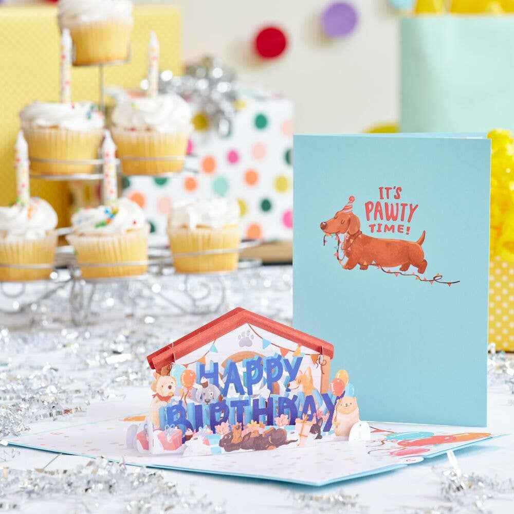 Happy Birthday Dogs 5''x7'' Card, Birthday Cards