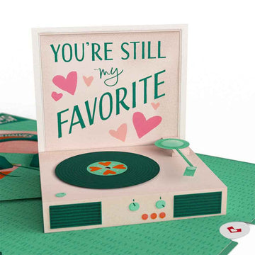Just for the Record Anniversary 5''x7'' Card