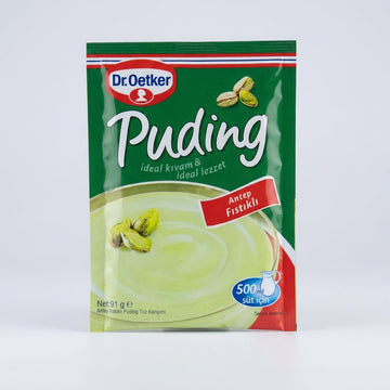 Dr. Oetker Pistachio Pudding 91g - Antep Fıstıklı Turkish Dessert Mix
