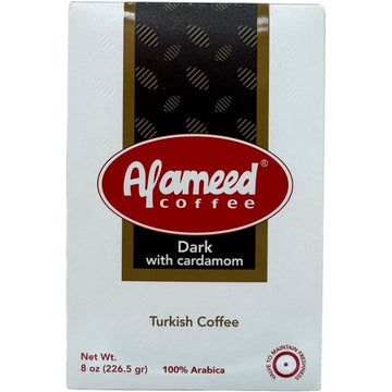 Al Ameed Turkish Coffee With Cardamom – Dark Roast Blend