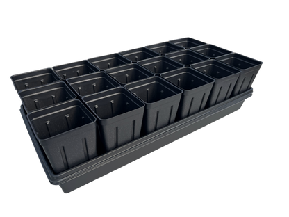 4" Deep Pot Set - 18 Pots