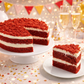 Andy Anand Sugar-Free Red Velvet Cake, 2.4 lb – Belgian Cocoa, Sugar-Free Cream Cheese Frosting, Keto & Diabetic-Friendly Birthday Gift