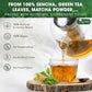 Premium Matcha Green Tea Bags | Blend of Sencha, Green Tea, Spearmint & Orange Slices