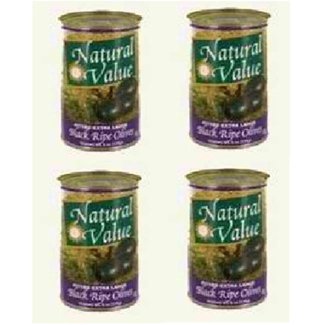 Natural Value Extra Lg Black Olives (24X6Oz )