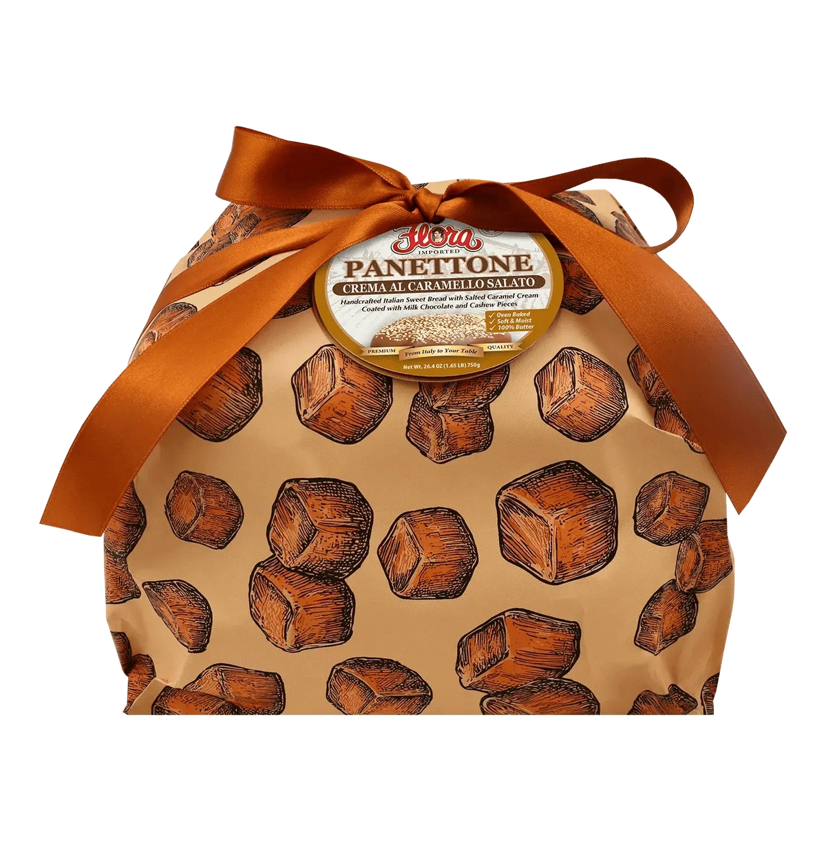 Handmade Panettone - Salted Caramel
