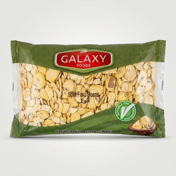 Galaxy Foods Split Fava Beans 2 lbs - Premium Vegetarian Legumes