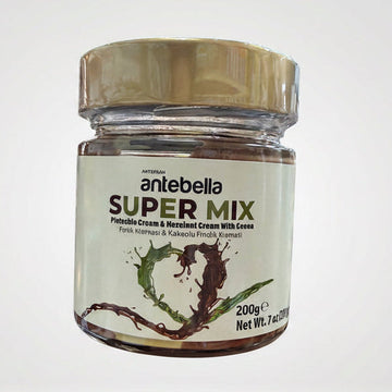 Antebella Super Mix Pistachio & Hazelnut Cream 200g - Swirl Spread