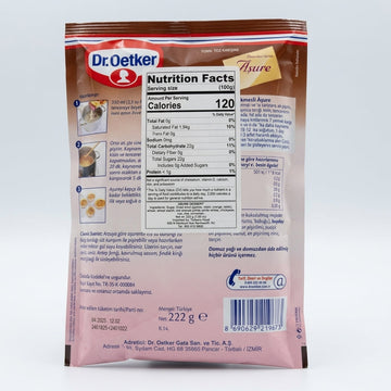 Dr. Oetker Asure (Noah's Pudding) 222g - Traditional Turkish Dessert Mix