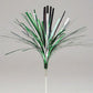 Mylar Spray Pick - Green/Silver 5.5" - 12 or 36 pcs
