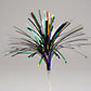 Mardi Gras Mylar Spray Picks, 5 1/2"