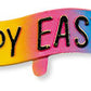 Happy Easter Rainbow Banner, 24 pack