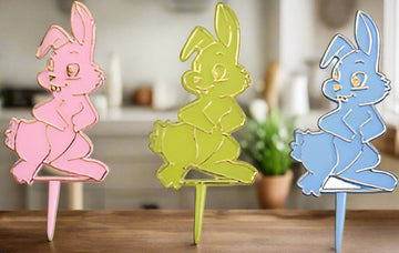 Assorted Rabbit Picks - 2-1/2" high