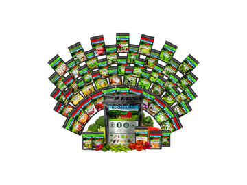 20-50 Varieties - Heirloom Vegetable & Herb Seed Vaults – USA Grown, Non-GMO - 10,000-50,000 Seeds