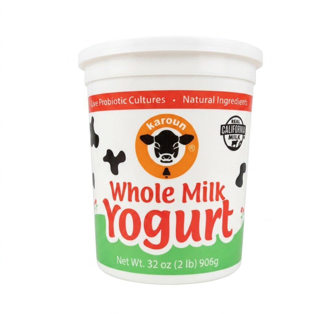 Karoun Whole Milk Yogurt 32 oz - Live Probiotic Cultures
