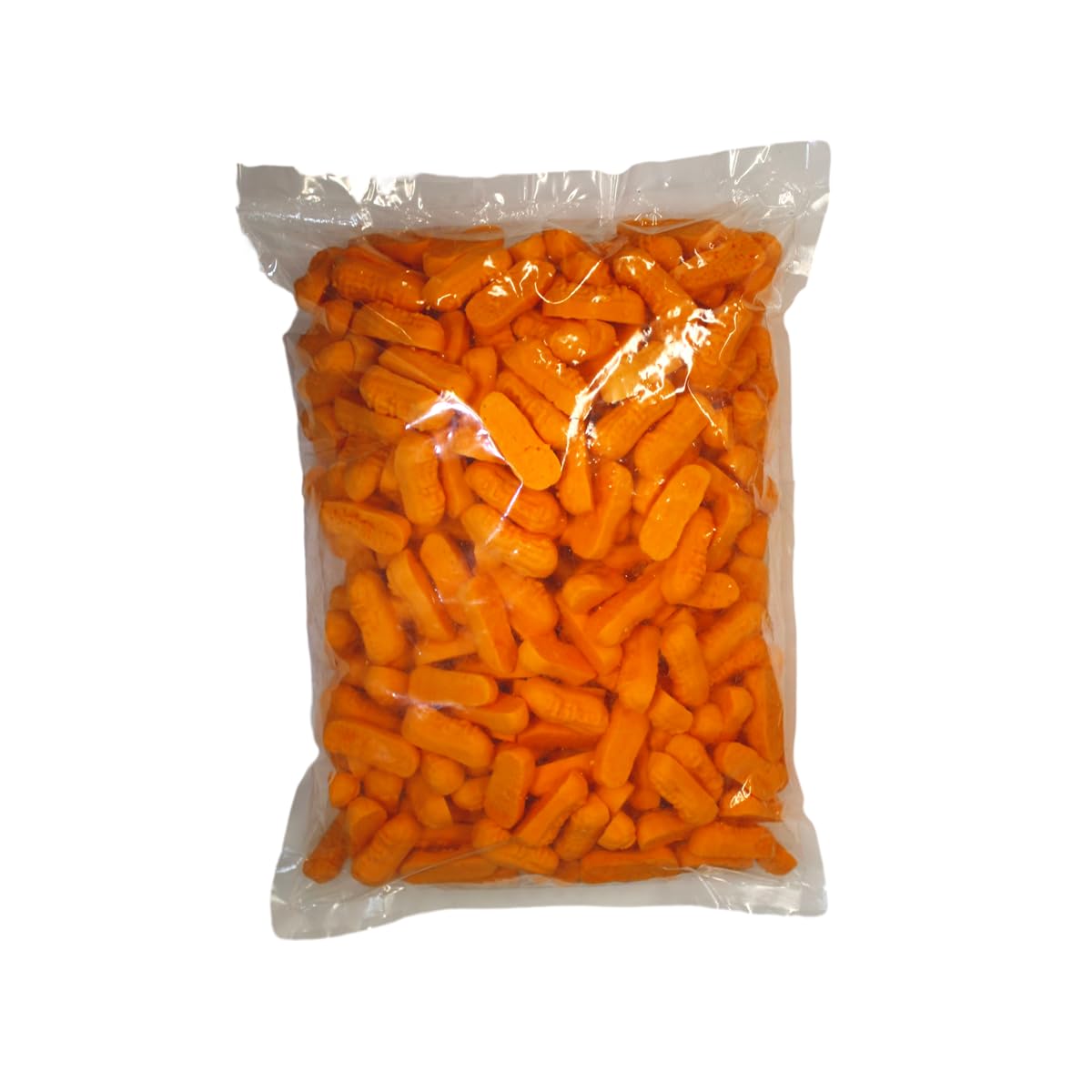 4.4 lb Bulk Bag of Firm Circus Peanuts (Approx. 236 Pieces) - Sweet and Firm Peanut-Shaped Candy - Perfect for Parties, Desserts